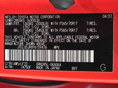 2023 Toyota 4Runner TRD Pro