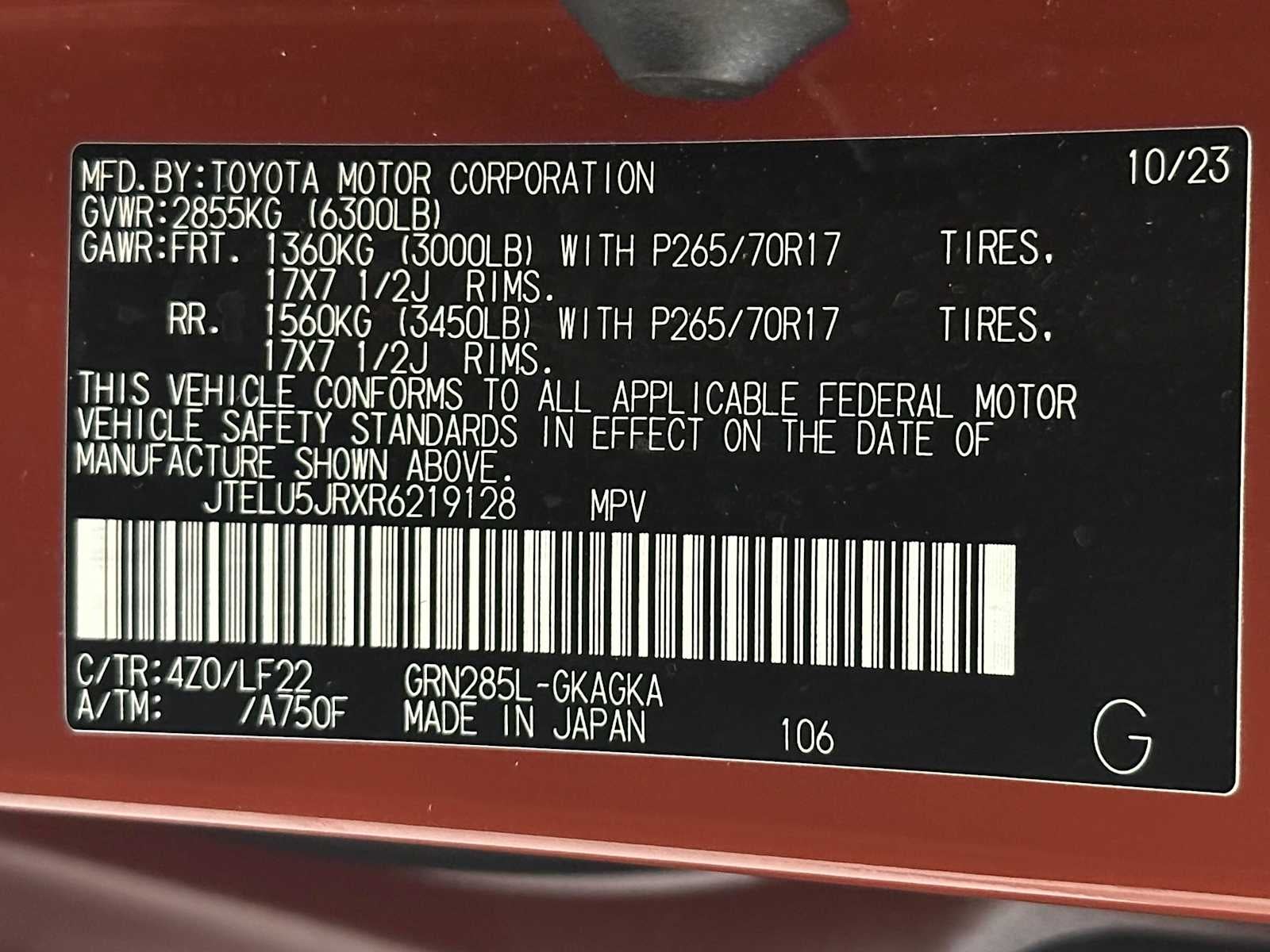 2024 Toyota 4Runner TRD Pro