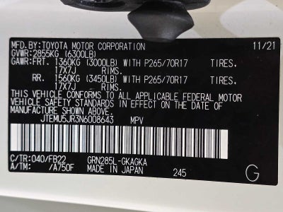 2022 Toyota 4Runner SR5
