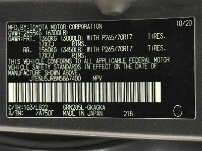 2021 Toyota 4Runner SR5 Premium
