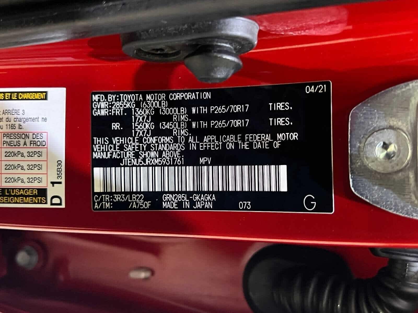 2021 Toyota 4Runner SR5 Premium