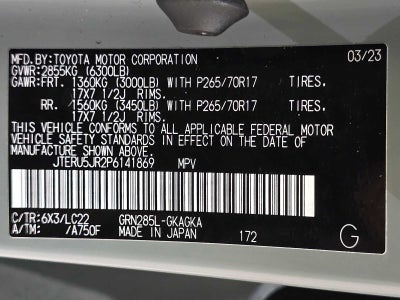 2023 Toyota 4Runner TRD Off Road Premium
