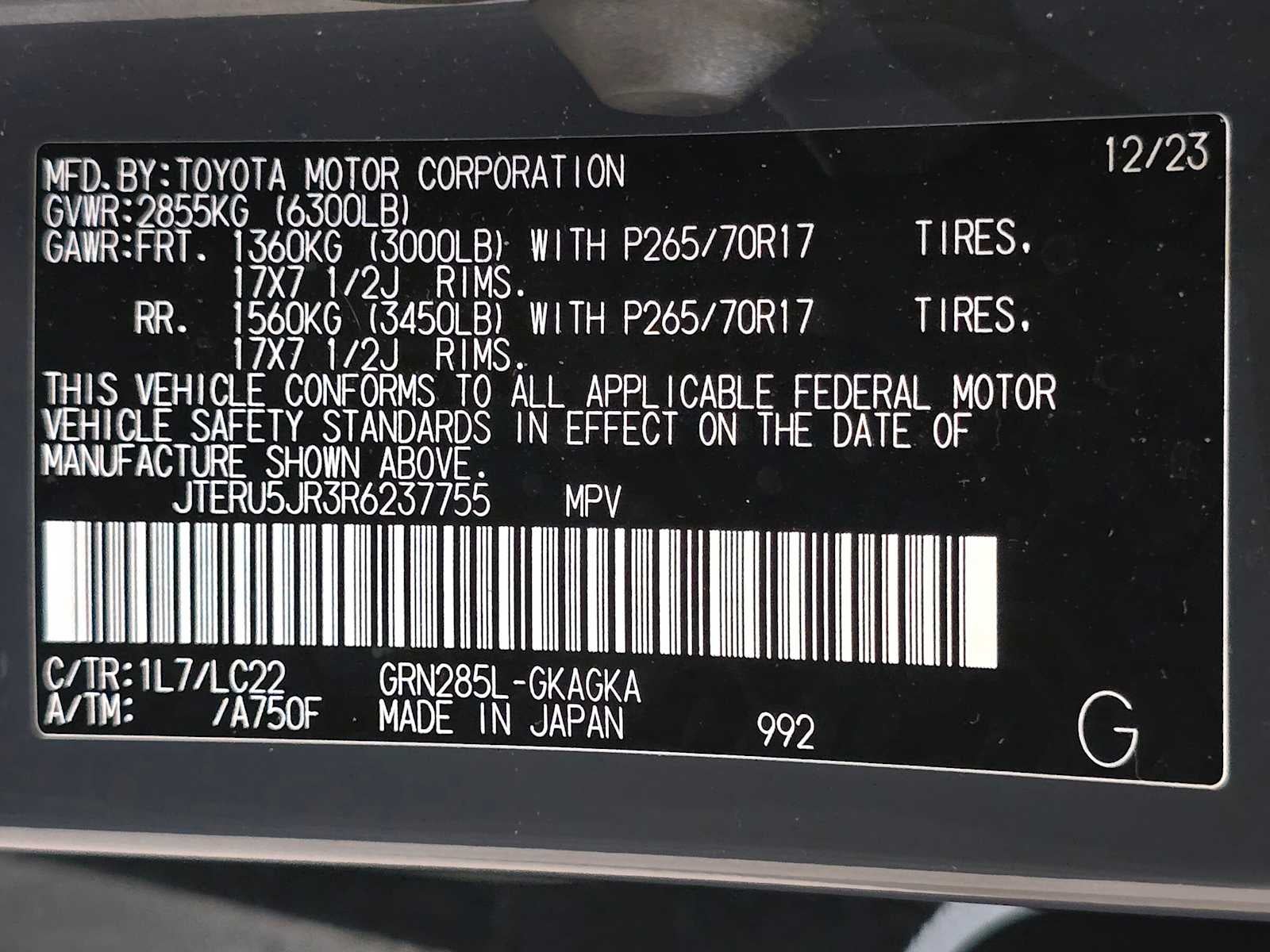 2024 Toyota 4Runner TRD Off Road Premium