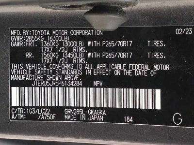2023 Toyota 4Runner TRD Off Road Premium