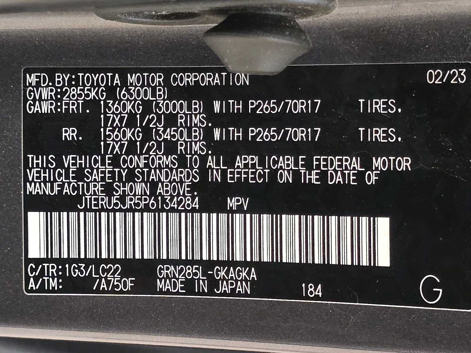 2023 Toyota 4Runner TRD Off Road Premium