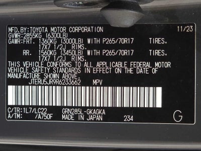 2024 Toyota 4Runner TRD Off Road Premium
