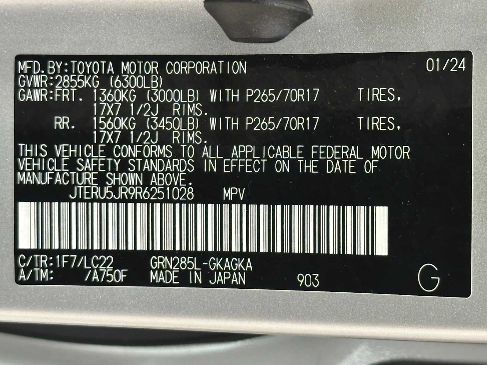 2024 Toyota 4Runner TRD Off Road Premium