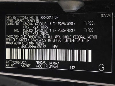 2024 Toyota 4Runner TRD Off Road Premium