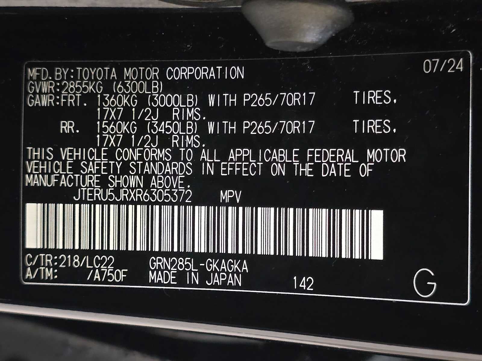 2024 Toyota 4Runner TRD Off Road Premium
