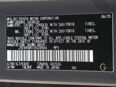 2025 Toyota 4Runner TRD Off Road Premium