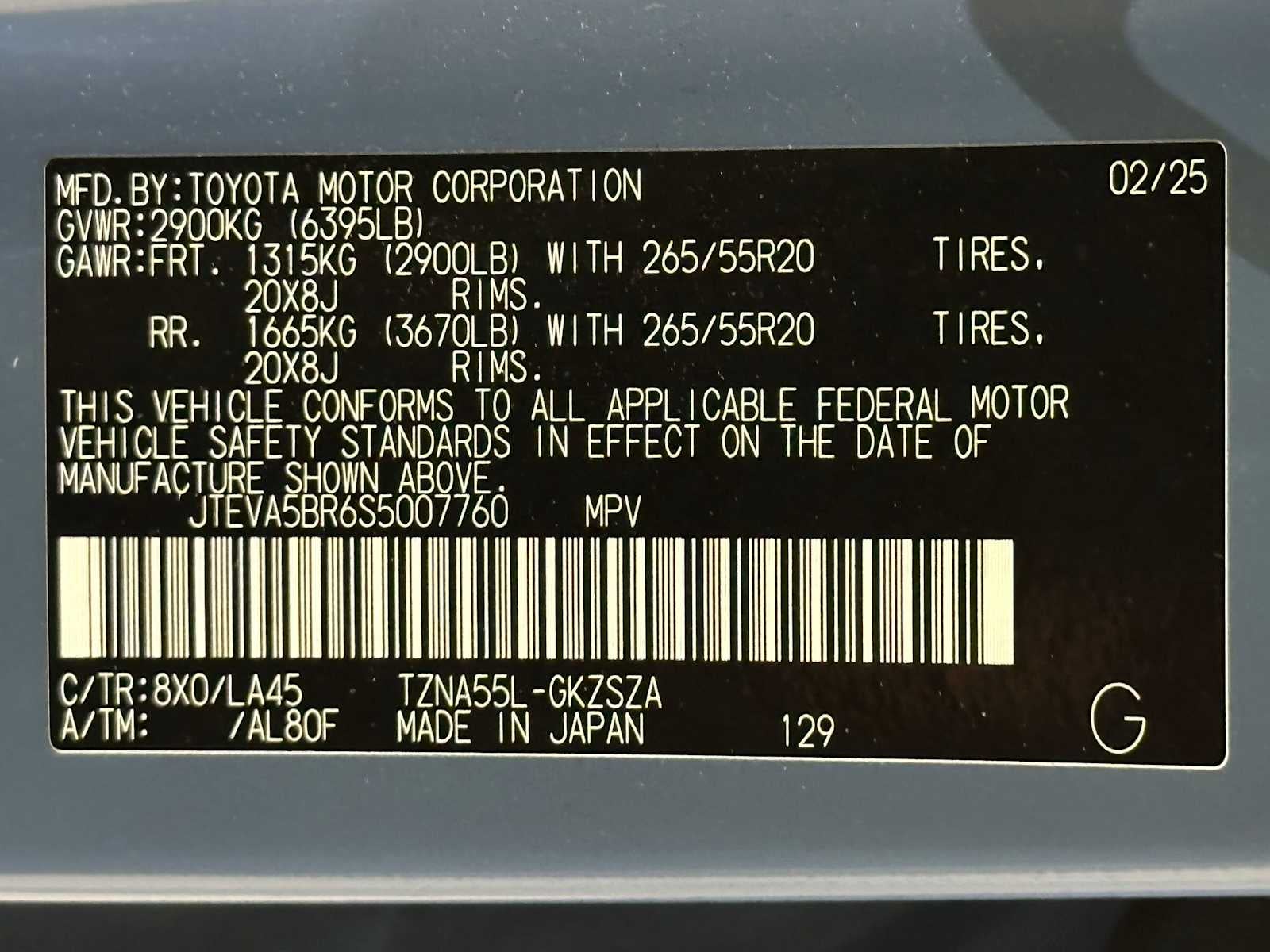 2025 Toyota 4Runner Limited