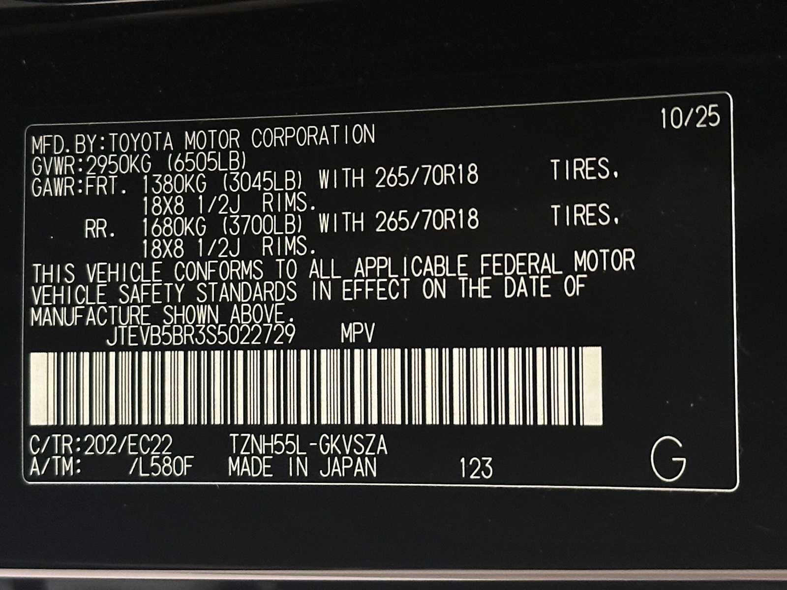 2025 Toyota 4Runner Hybrid TRD Pro