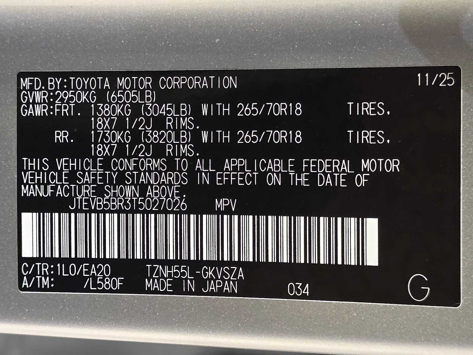 2026 Toyota 4Runner Hybrid TRD Off Road Premium