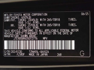2025 Toyota 4Runner Hybrid TRD Pro