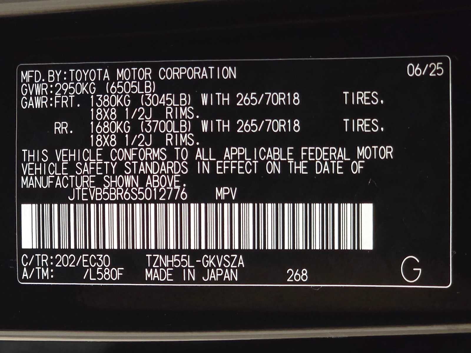 2025 Toyota 4Runner Hybrid TRD Pro