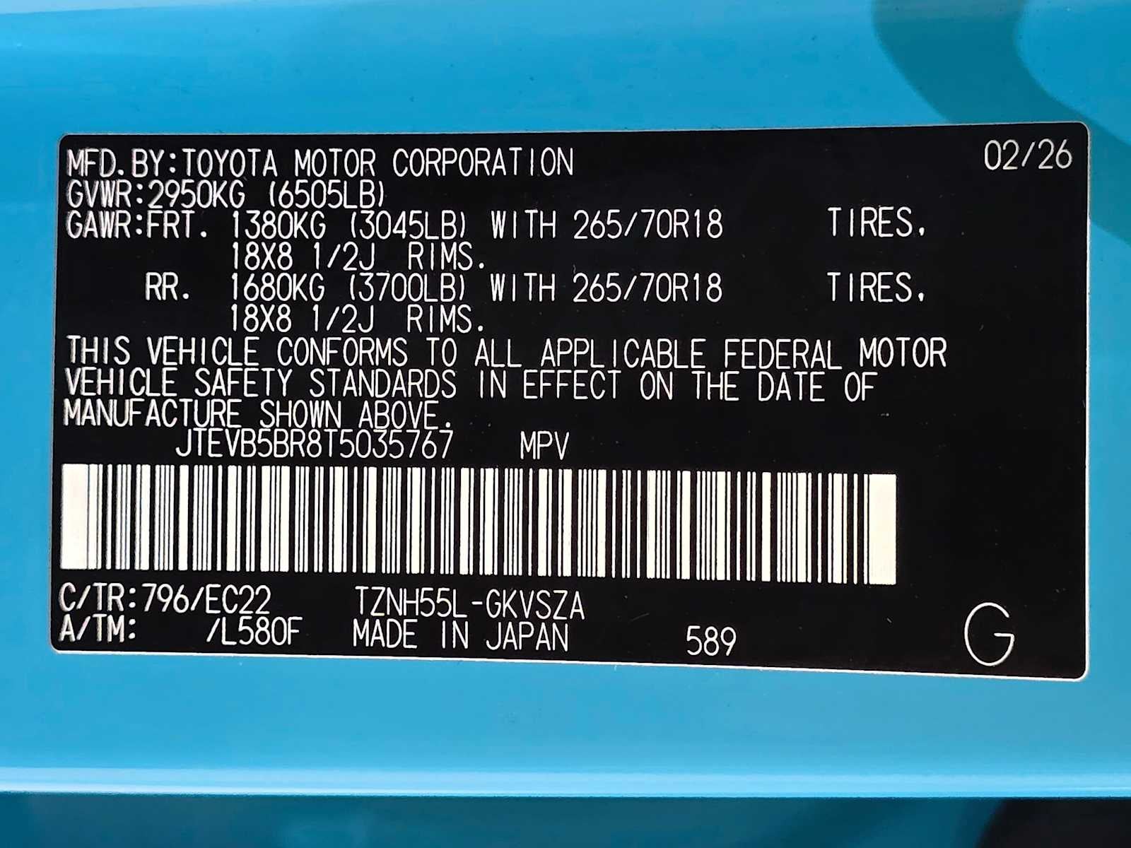 2026 Toyota 4Runner Hybrid TRD Pro