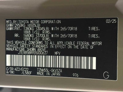 2025 Toyota 4Runner Hybrid TRD Pro