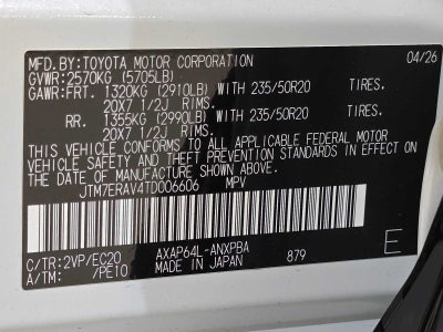 2026 Toyota RAV4 Plug-In Hybrid XSE