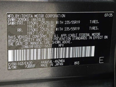 2025 Toyota RAV4 XLE Premium