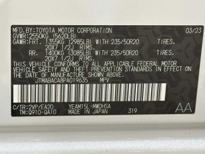2023 Toyota bZ4X Limited