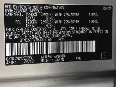 2021 Toyota RAV4 Hybrid XSE