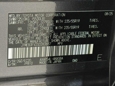 2025 Toyota RAV4 Plug-In Hybrid XSE