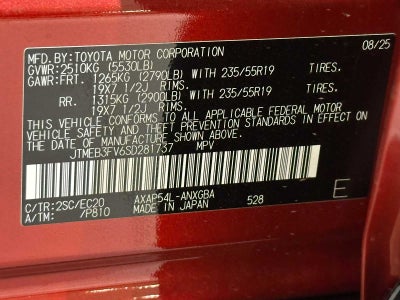 2025 Toyota RAV4 Plug-In Hybrid XSE