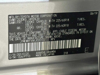 2019 Toyota RAV4 Hybrid XSE