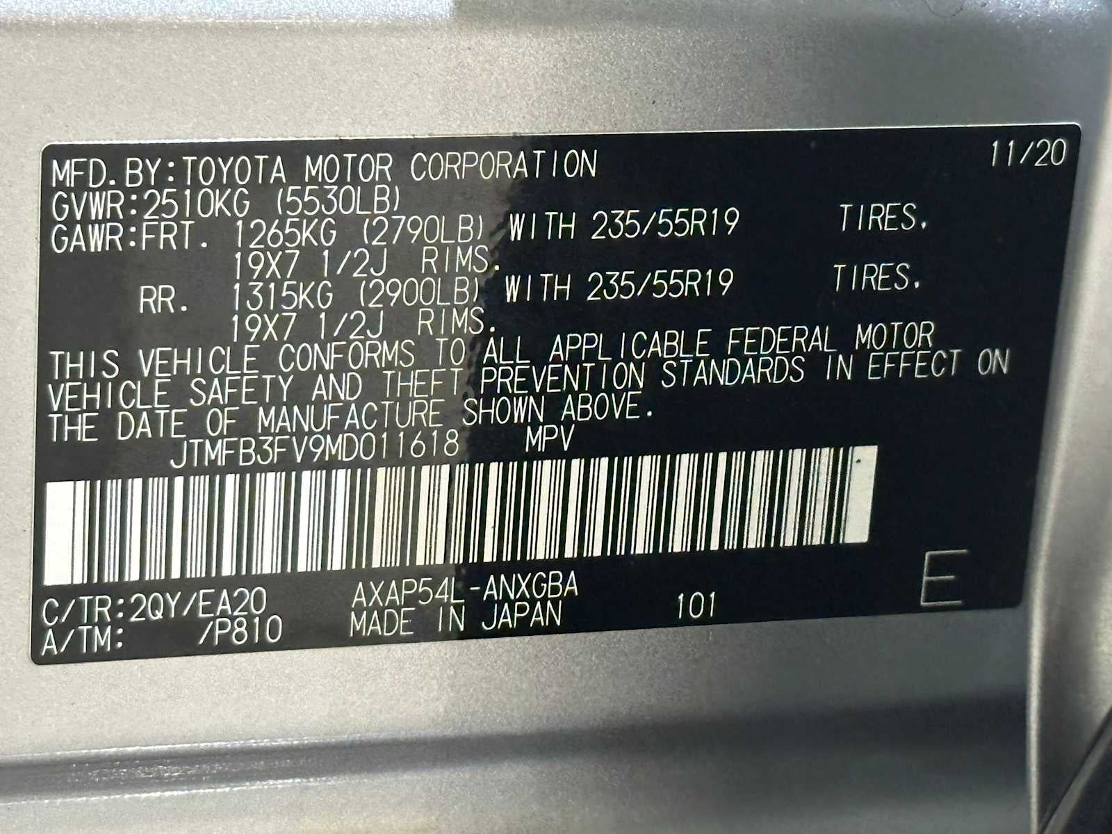 2021 Toyota RAV4 Prime XSE