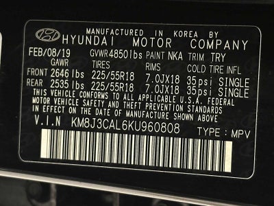 2019 Hyundai Tucson Ultimate