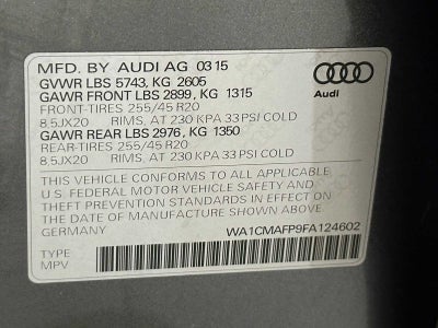 2015 Audi Q5 Premium Plus