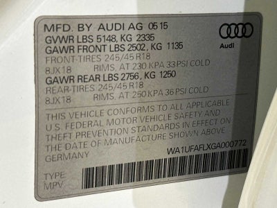2016 Audi allroad Premium Plus