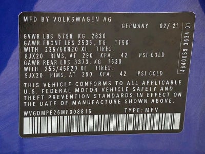 2021 Volkswagen ID.4 1st Edition